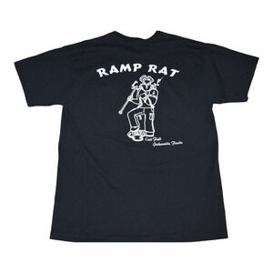 Vintage Ramp Rat T-shirt Airport Mechanic Jacksonville JetPort Men's Size Large